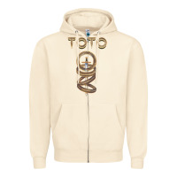 Sandshell TOTO ROCK Zipper Hoodie - linhVisuals