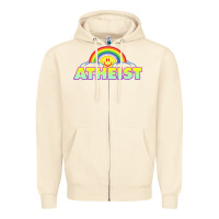 Sandshell atheist2 Zipper Hoodie - linhVisuals