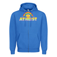 True Royal atheist2 Zipper Hoodie - linhVisuals