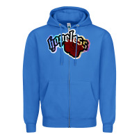 True Royal holographic halsey hopeless fountai Zipper Hoodie - linhVisuals