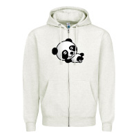Baby Panda Bear Zipper Hoodie | Teevron