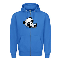 True Royal baby panda bear Zipper Hoodie - linhVisuals