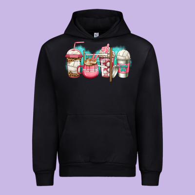 Volleyball Coffee Urban Hoodie Designed By Jasminsmagicworld