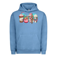 Pigment Pebble Blue volleyball coffee Urban Hoodie - Jasminsmagicworld
