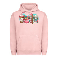 Pigment Salmon volleyball coffee Urban Hoodie - Jasminsmagicworld