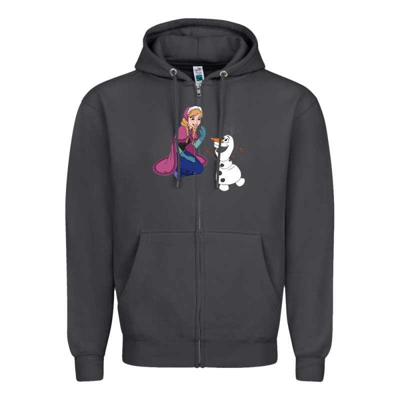 Olaf And  Elsa Zipper Hoodie by linhVisuals | Teevron