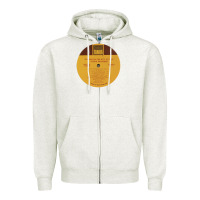 Oatmeal Heather death s dynamic shroud wmv i ll try living like this 43547221 Zipper Hoodie - linhVisuals