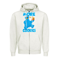 Oatmeal Heather more cookies classic shirt Zipper Hoodie - linhVisuals