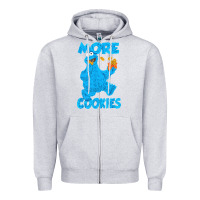 Heather Grey more cookies classic shirt Zipper Hoodie - linhVisuals
