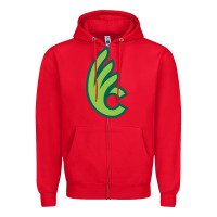 Red wilmington college quaqers Zipper Hoodie - linhVisuals