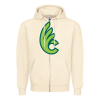 Sandshell wilmington college quaqers Zipper Hoodie - linhVisuals