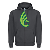Smoke wilmington college quaqers Zipper Hoodie - linhVisuals