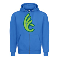 True Royal wilmington college quaqers Zipper Hoodie - linhVisuals