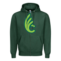 Sports Green wilmington college quaqers Zipper Hoodie - linhVisuals