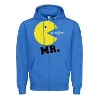 True Royal Mr Pacman Zipper Hoodie - linhVisuals
