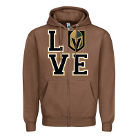 Chestnut the love golden knight Zipper Hoodie - linhVisuals