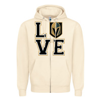 Sandshell the love golden knight Zipper Hoodie - linhVisuals
