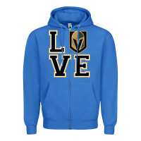 True Royal the love golden knight Zipper Hoodie - linhVisuals