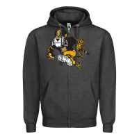 Charcoal Heather the missouri tigers Zipper Hoodie - linhVisuals