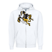 White the missouri tigers Zipper Hoodie - linhVisuals