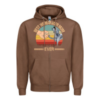 Chestnut best weimaraner mom ever mom gift mother's day Zipper Hoodie - linhVisuals