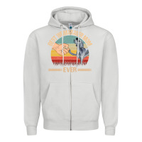 Dove Grey best weimaraner mom ever mom gift mother's day Zipper Hoodie - linhVisuals