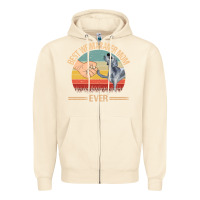 Sandshell best weimaraner mom ever mom gift mother's day Zipper Hoodie - linhVisuals