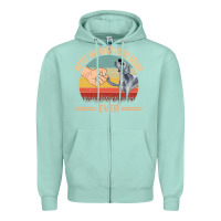 Seafoam best weimaraner mom ever mom gift mother's day Zipper Hoodie - linhVisuals