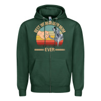 Sports Green best weimaraner mom ever mom gift mother's day Zipper Hoodie - linhVisuals
