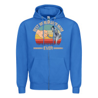 True Royal best weimaraner mom ever mom gift mother's day Zipper Hoodie - linhVisuals