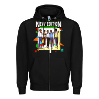 Black new edition Zipper Hoodie - linhVisuals