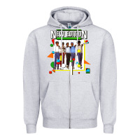 Heather Grey new edition Zipper Hoodie - linhVisuals