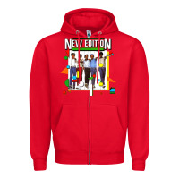 Red new edition Zipper Hoodie - linhVisuals