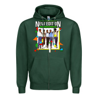 Sports Green new edition Zipper Hoodie - linhVisuals