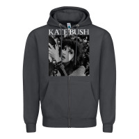 Smoke kate bush vintage Zipper Hoodie - linhVisuals