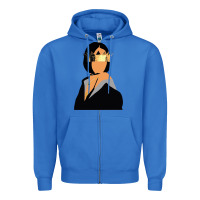 True Royal rihanna artwork Zipper Hoodie - linhVisuals