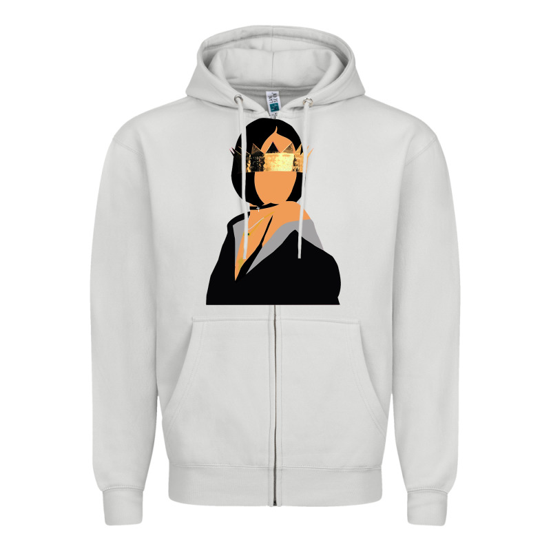 Rihanna Artwork Zipper Hoodie by linhVisuals | Teevron