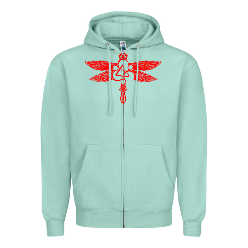 Coheed And Cambria Dragonfly Zipper Hoodie by linhVisuals | Teevron