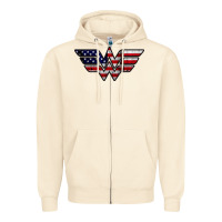 Sandshell Wonder woman american flag Zipper Hoodie - linhVisuals