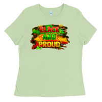 Matcha black and proud Ladies Tee - FaDigitalArtStudio