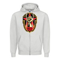 Dove Grey prophets of rage poster Zipper Hoodie - linhVisuals