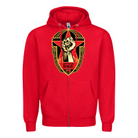 Red prophets of rage poster Zipper Hoodie - linhVisuals