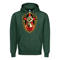 Sports Green prophets of rage poster Zipper Hoodie - linhVisuals