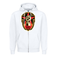 White prophets of rage poster Zipper Hoodie - linhVisuals