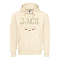 Sandshell Genuine Jack Funny Personalized Name Zipper Hoodie - linhVisuals