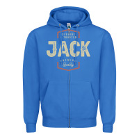 True Royal Genuine Jack Funny Personalized Name Zipper Hoodie - linhVisuals