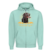 Seafoam labrador retriever team chocolate lab funny Zipper Hoodie - linhVisuals