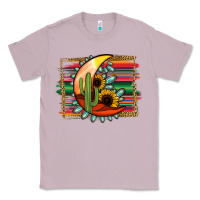 Lilac turquoise desert moon serape background Classic Tee - Jasminsmagicworld
