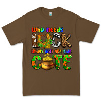 Cacao Who needs luck when you are this cute Premium Tee - OliviaCreatesArt