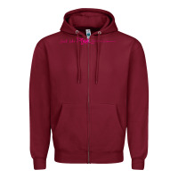 Burgundy pink müṡïc cṏǹcert p!nk Zipper Hoodie - linhVisuals